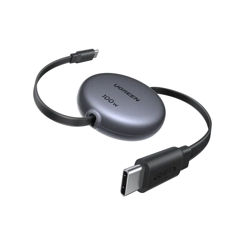 UGREEN 100W Nexode Retractable USB-C Cable Max 1m – 65904
